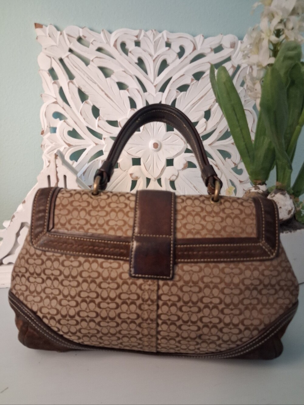 Coach Vintage Y2K Soho Signature Handbag - Picture 4 of 16